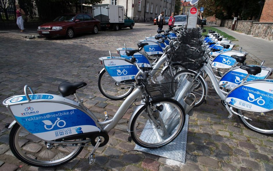 W trzech dzielnicach stacje rowerowe będą rozmieszczone co 200 m.