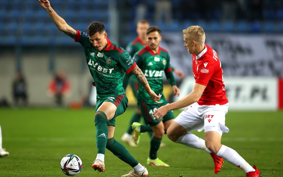 PKO Ekstraklasa: Śląsk Wrocław wysoko pokonał Wisłę Kraków