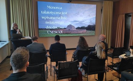 O atrakcjach Minorki opowiedziała podczas dzieisjeszej konferencji prasowej dyrektor Fundació Foment