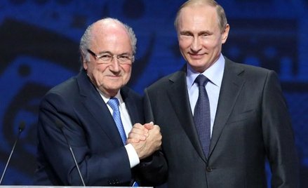 Sepp Blatter i Władimir Putin, duet z piekła rodem