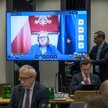 Pierwsza Prezes SN Małgorzaty Manowskiej podczas posiedzenia sejmowej Komisji Sprawiedliwości i Praw