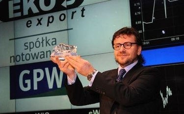Jacek Dziedzic, prezes Eko Eksportu