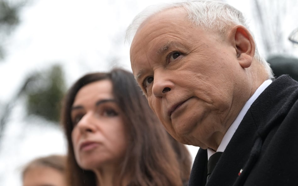 Prezes PiS Jarosław Kaczyński