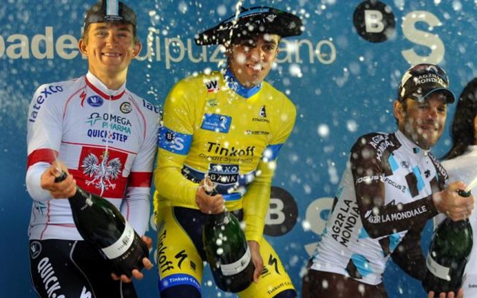 Najlepsi w Kraju Basków: Michał Kwiatkowski, Alberto Contador i Jean-Christoph Peraud