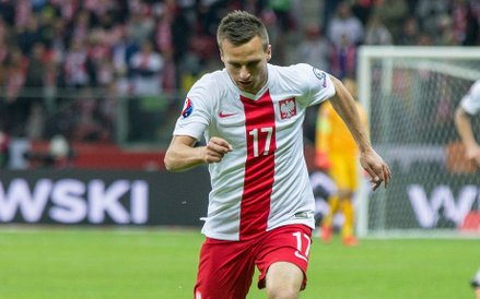 Lechia Gdańsk / 33 lata, / 43 mecze - 2 gole - To było najczęściej komentowane powołanie do kadry. P
