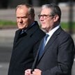 Premier RP Donald Tusk i premier Wielkiej Brytanii Keir Starmer