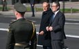 Premier RP Donald Tusk i premier Wielkiej Brytanii Keir Starmer