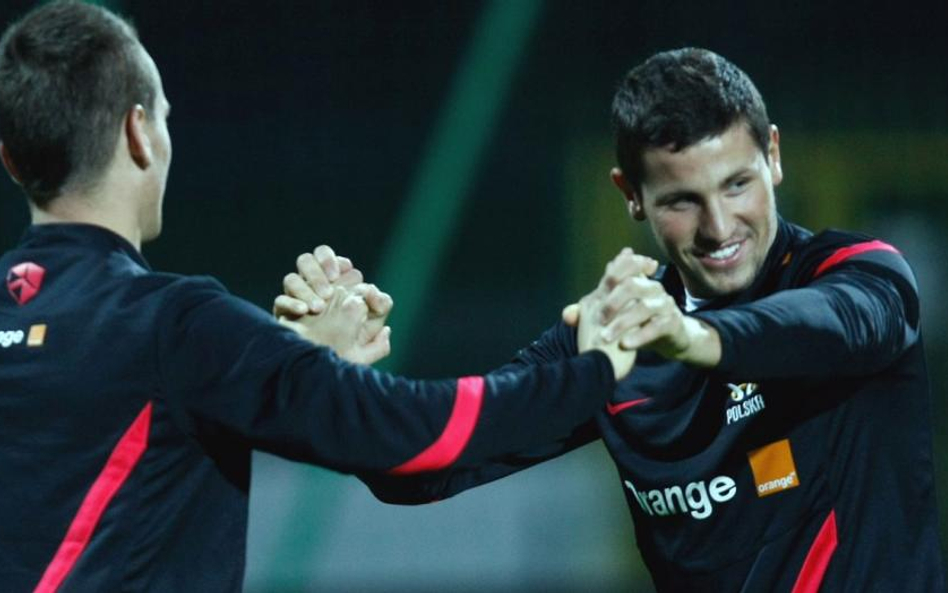 Paweł Wszołek (z prawej) i Arkadiusz Milik grali już w pierwszej reprezentacji Polski