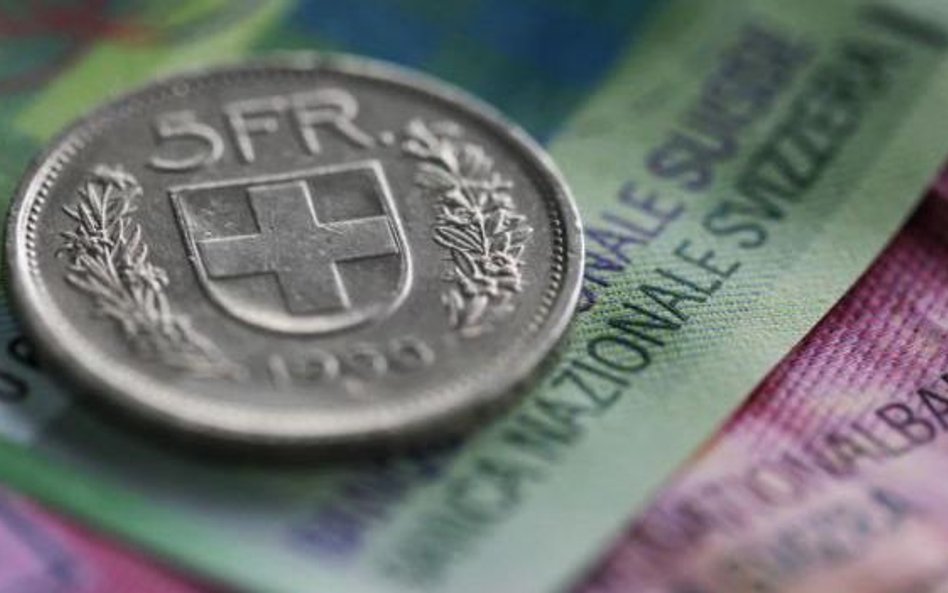Kurs franka zbliża się do 3,60 zł