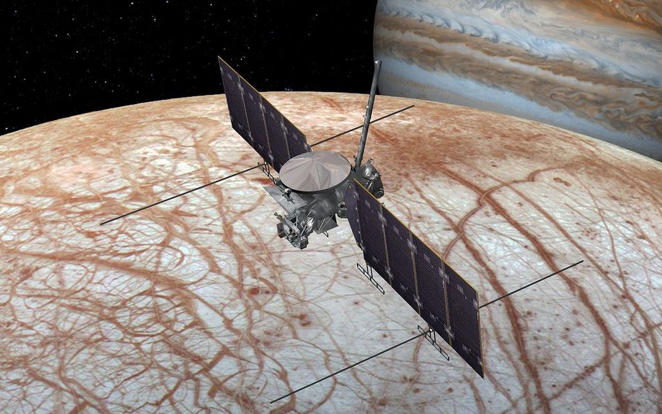 Europa skrywa życie? NASA wyśle sondę na księżyc Jowisza