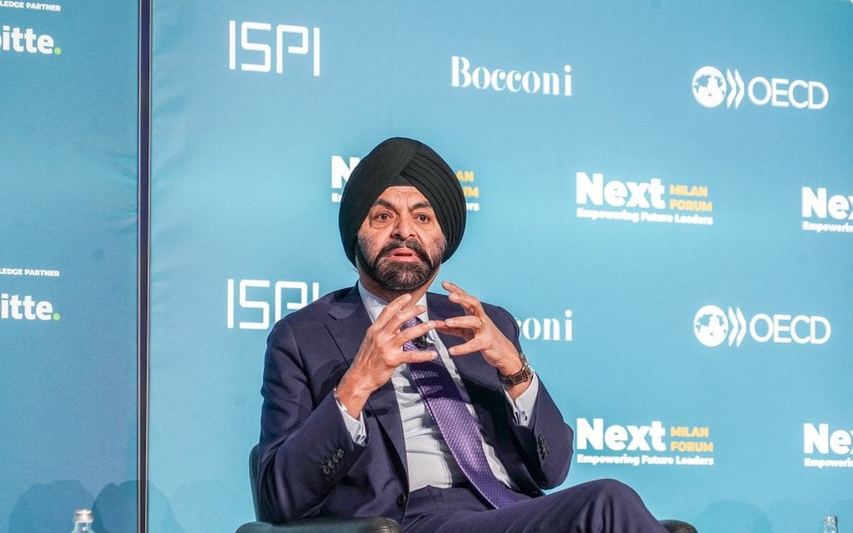 Ajay Banga, prezes Banku Światowego.
