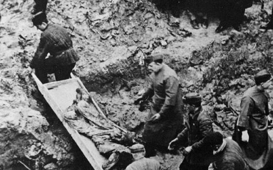 Pierwsze ekshumacje z katyńskich mogił przeprowadzili Niemcy wiosną 1943 roku