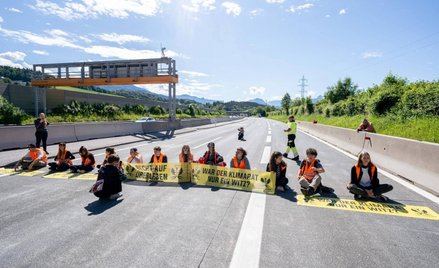 Blokada drogowa Ostatniego Pokolenia