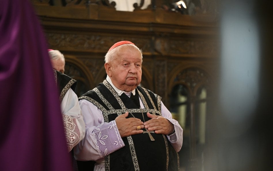 Arcybiskup senior archidiecezji krakowskiej kard. Stanisław Dziwisz