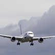 Dreamliner oblany w Toronto