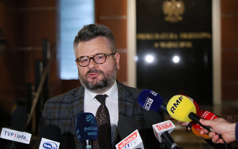 Rzecznik prasowy prokuratury, prok. Piotr Skiba