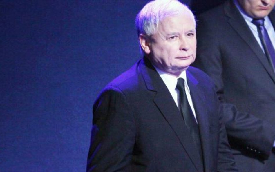 Prezes PiS Jarosław Kaczyński