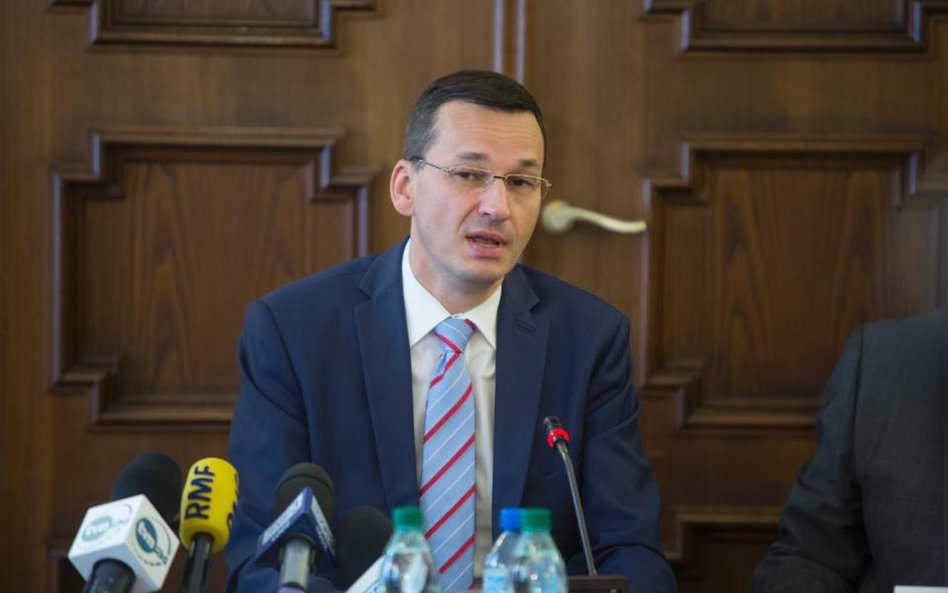 Wicepremier Mateusz Morawiecki: popieram zakaz handlu w niedzielę