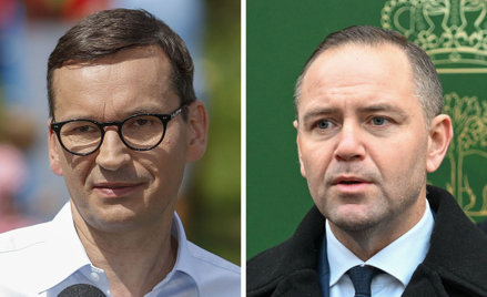 Mateusz Morawiecki i Karol Nawrocki.