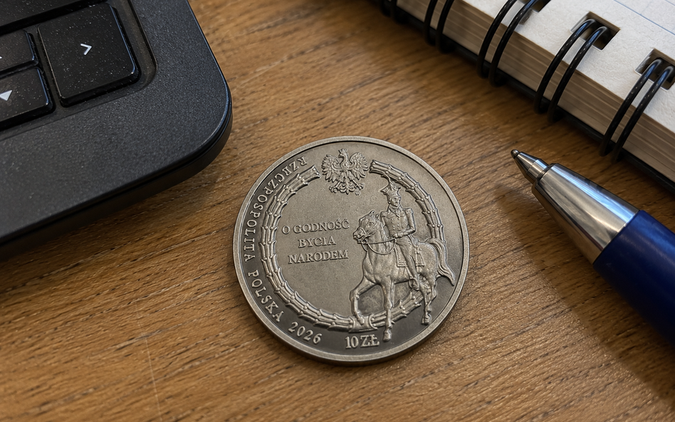 Nowa srebrna moneta NBP ma nominał 10 zł, ale będzie kosztować 350 zł