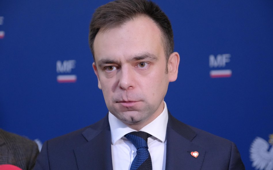 Minister finansów Andrzej Domański