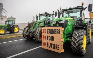 Protest rolników w Katalonii