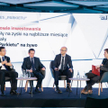 W dyskusji udział wzięli (od lewej): prof. Krzysztof Borowski z SGH, Wojciech Białek, analityk i blo