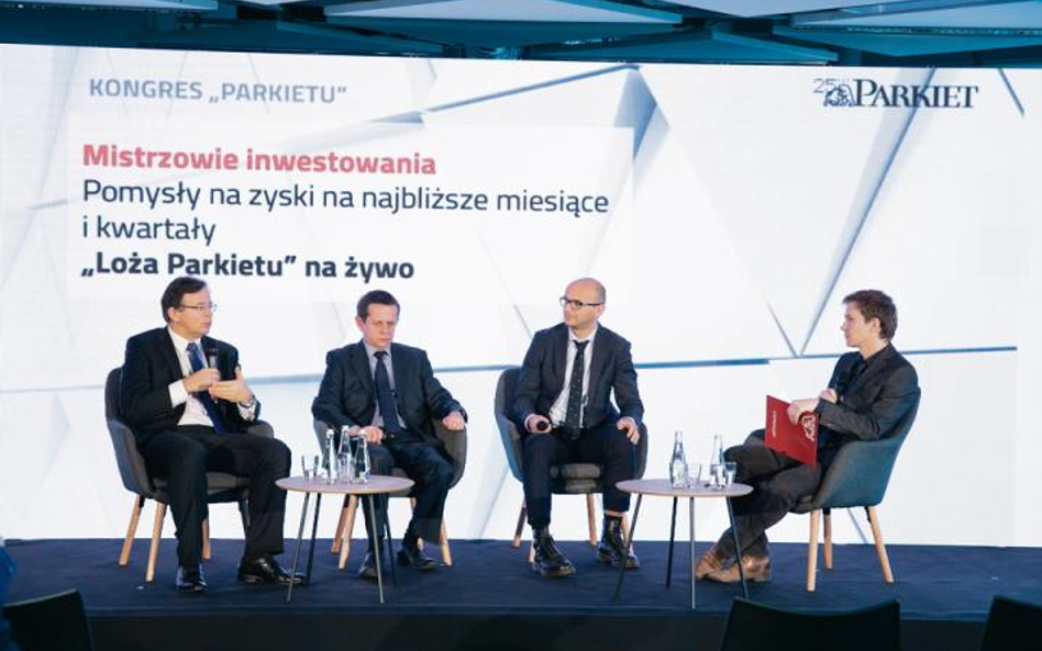 W dyskusji udział wzięli (od lewej): prof. Krzysztof Borowski z SGH, Wojciech Białek, analityk i blo