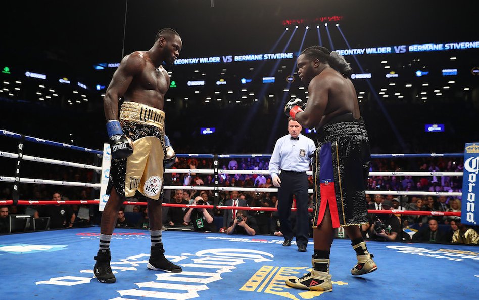 Wilder pokonał Stiverne'a w pierwszej rundzie i zachował tytuł WBC