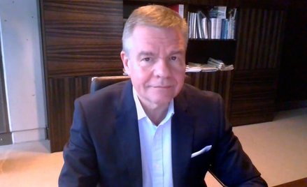 Gościem Dariusza Wieczorka był Maciej Trybuchowski, prezes KDPW i KDPW_CCP. Fot. mat. prasowe