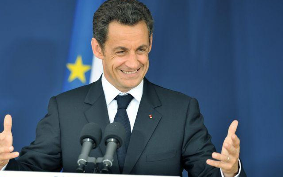 Prezydent Francji Nicolas Sarkozy