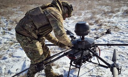 Ukraiński operator drona