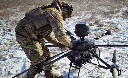 Ukraiński operator drona