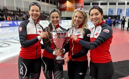 Natalia Jabrzyk, Magdalena Czyszczoń, Karolina Bosiek i Olga Piotrowska zajęły trzecie miejsce w kla