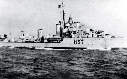 Niszczyciel ORP „Garland”, który wsławił się w osłonie konwojów płynących do Murmańska