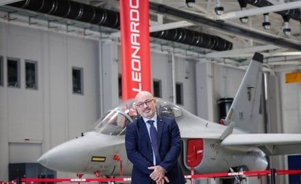 Prezes włoskiego koncernu Leonardo, Roberto Cingolani