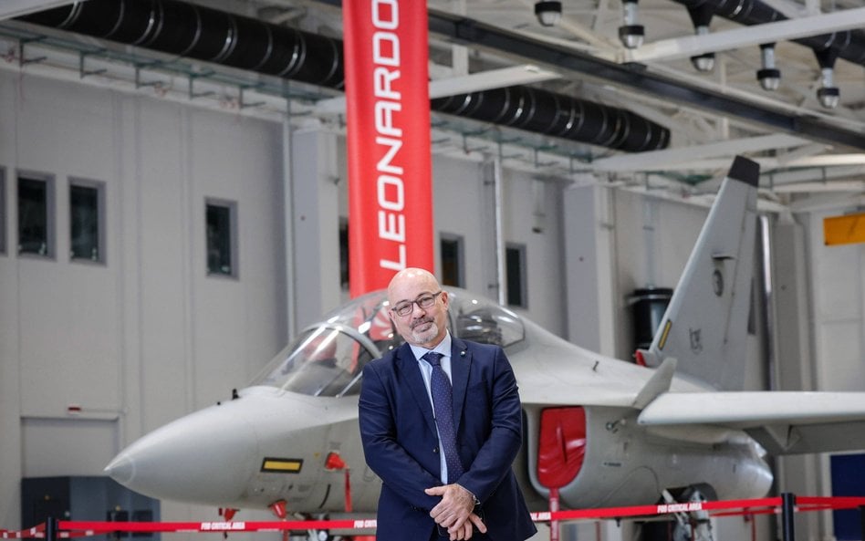 Prezes włoskiego koncernu Leonardo, Roberto Cingolani