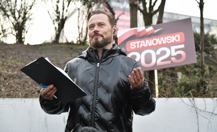 Wybory Prezydenta RP 2025 - kampania. Dziennikarz, kandydat w zbliżających się wyborach na prezydent