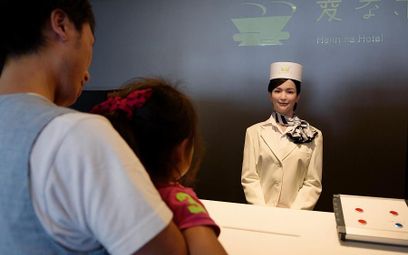 Japończycy są prekursorami w zastępowaniu ludzi robotami w hotelach