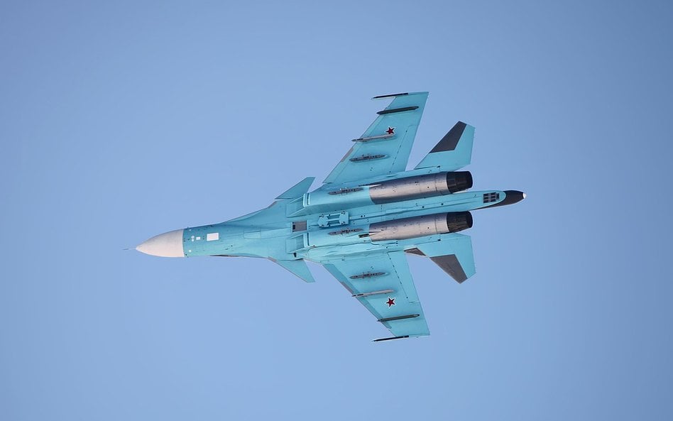 Su-34 w 2023 roku przypadkowo zbombardował Biełgorod