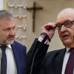 Minister sprawiedliwości Waldemar Żurek  i prezes TK Bogdan Święczkowski