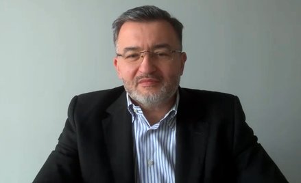 Gościem Przemysława Tychmanowicza w Parkiet TV był Rafał Lis, partner zarządzający CVI DM. Fot. mat.