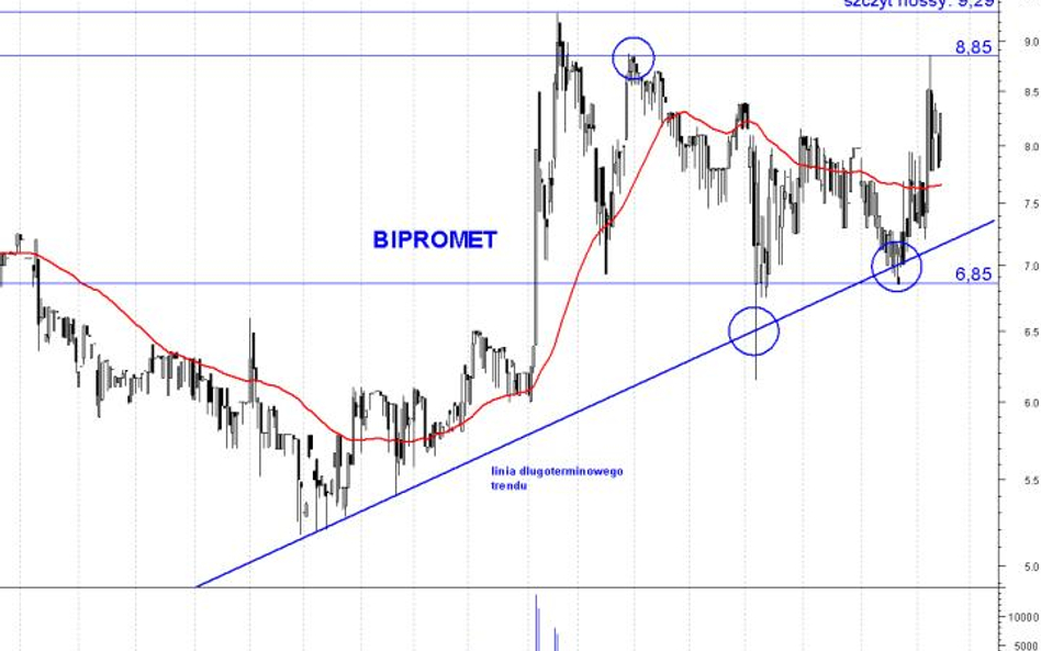 Bipromet: szansa na kontynuację hossy