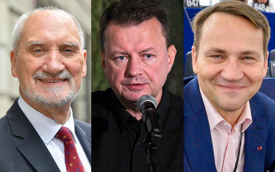 Antoni Macierewicz (szef MON w latach 2015-2018), Mariusz Błaszczak (2018-obecnie) i Radosław Sikors