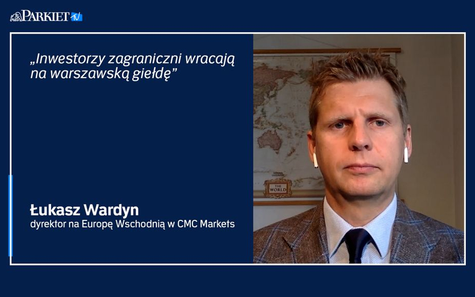 Łukasz Wardyn: Złoty zaczął się umacniać