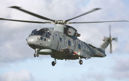 AW101 Merlin z Royal Navy Air Station Culdrose, łowca wrogich okrętów