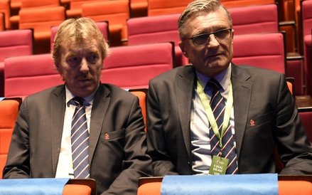 Adam Nawałka i Zbigniew Boniek