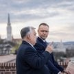 Prezydent Karol Nawrocki podczas spotkania z premierem Węgier Viktorem Orbánem