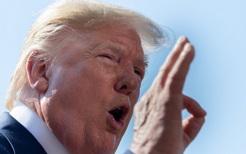 Niemiecka gazeta: Trump zastrasza jak Nixon
