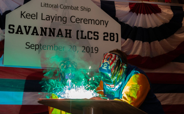 20 września odbyła się uroczystość położenia stępki pod okręt wielozadaniowy USS Savannah (LCS 28), 